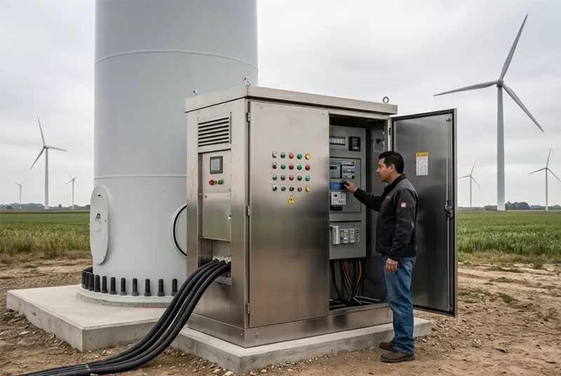 Modern Wind Power Generation Farms